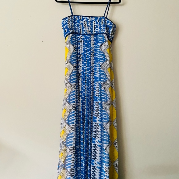 NWT Anthropologie Ranna Gill Sunburst Maxi Dress - Picture 5 of 8